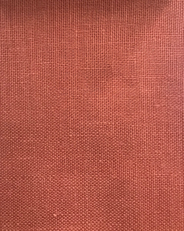 Sorento- Linen color Auburn 55/56" - Noveltex-Linen-Fabric Store; www.noveltexfabrics.com