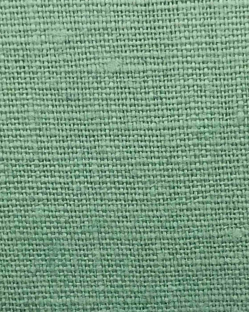 Tuscany Aqua Soft-(EUROPEAN LINEN) 100% LINEN FABRICS 7.5 OZ . DYED & FINISHED IN USA