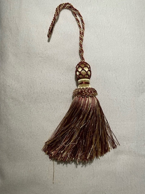 The Lyon - Merlot Dumo Key Tassel- 5 Inches Key Tassel, Cord 6 Inches