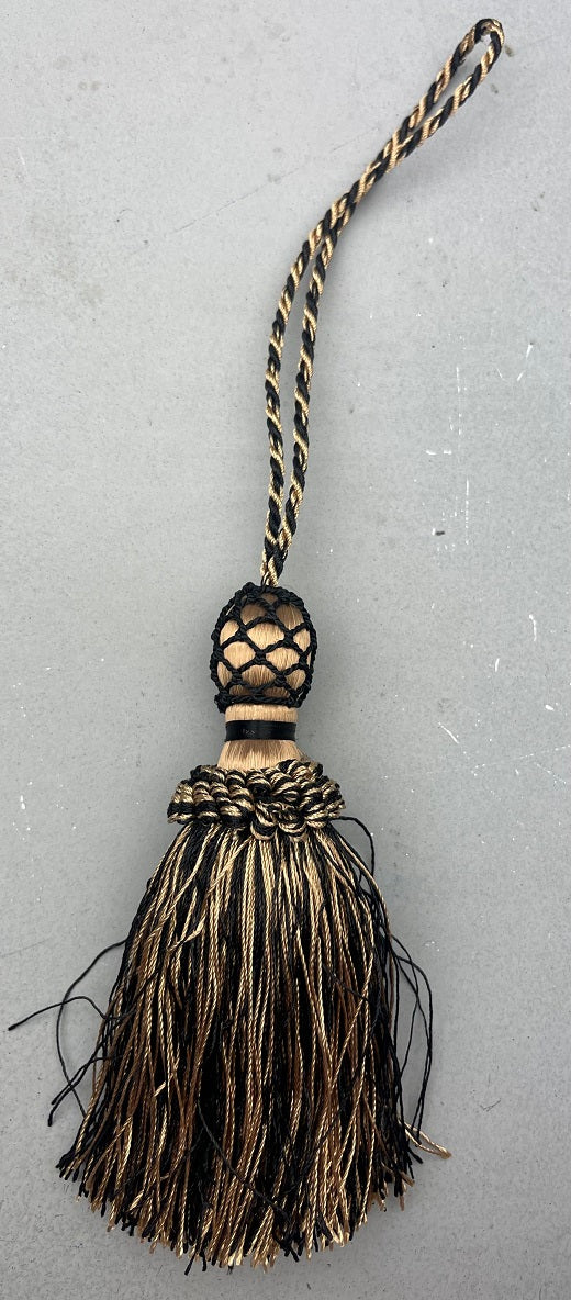 The Lyon - Tuxedo Dumo Key Tassel - 5 Inches Tassel, 6" Cord