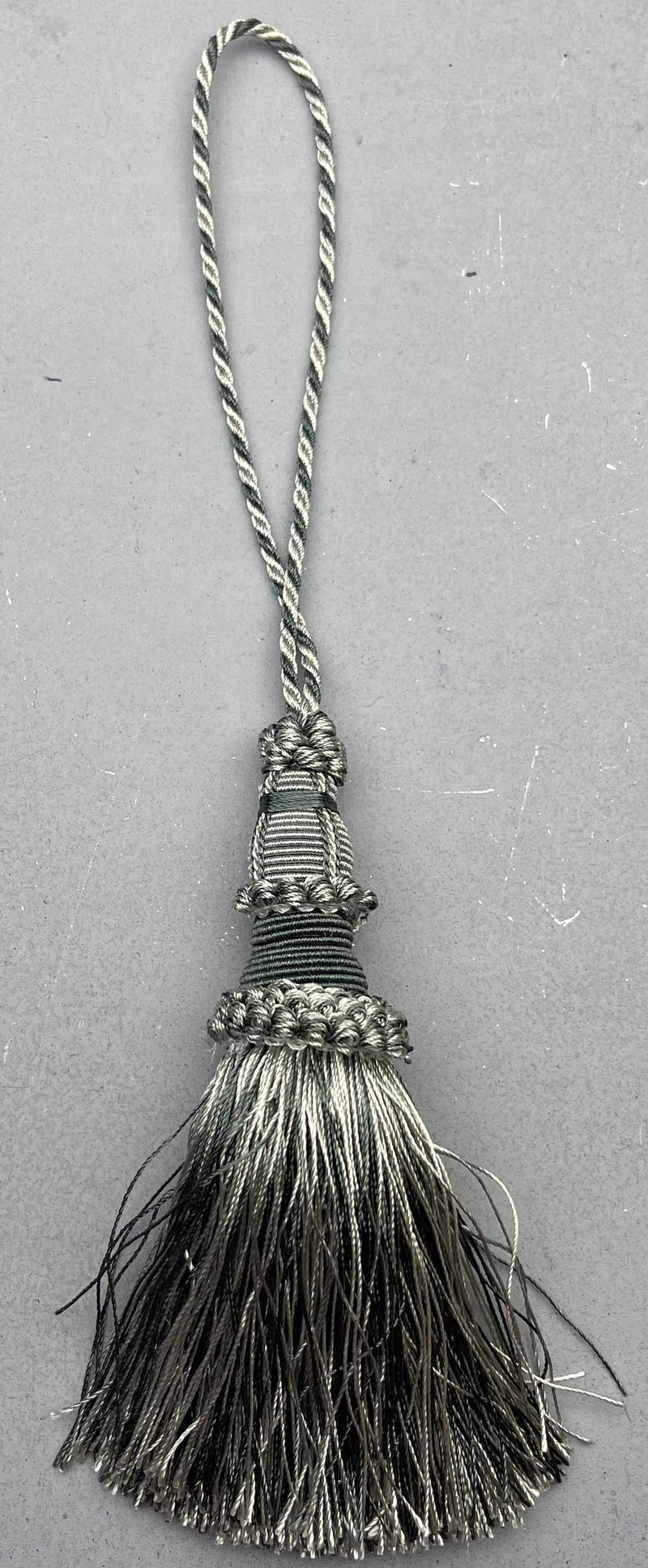 The Lyon - Azure Piccelo Key Tassel 5 Inches Cord 6 Inches
