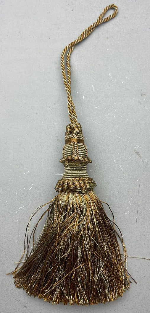 The Lyon - Moss Piccelo Key Tassel- 5 Inches Key Tassel, 6 Inches Cord.
