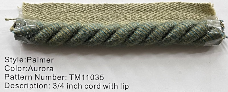The Natalie - Aurora Palmer - 3/4 Inch Cord With Lip