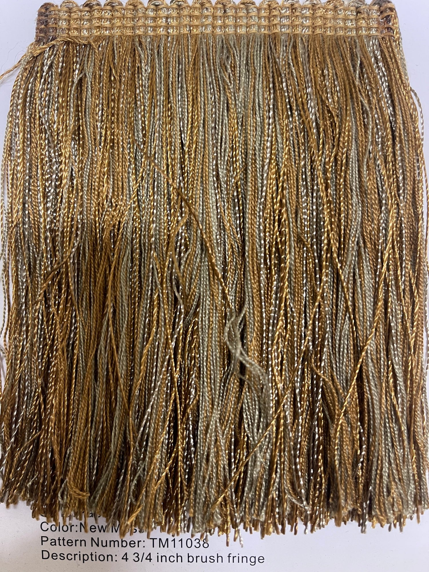 The Lyon - Moss Pablo - 4 3/4 Inches Brush Fringe