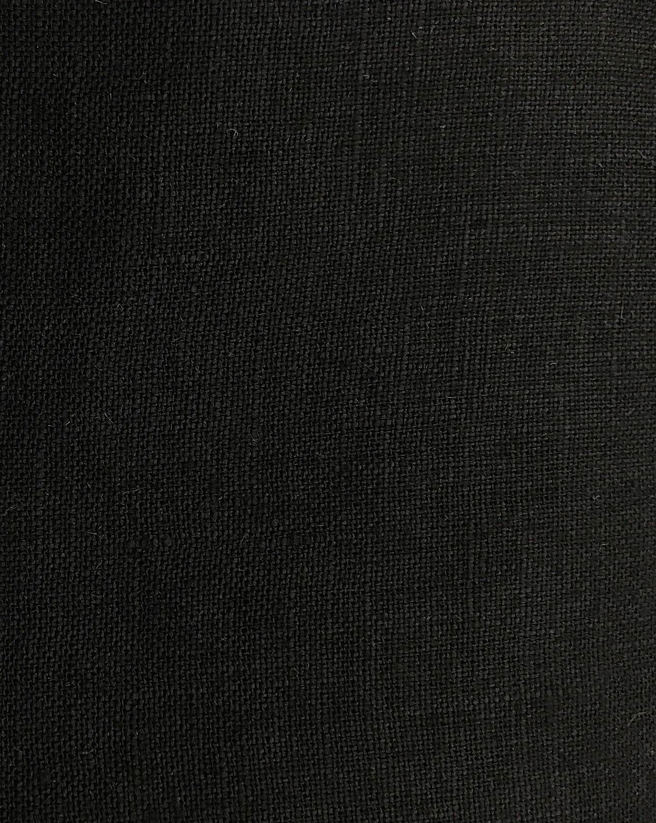 Milano Black-Linen Prewashed 55/57" Approximate 4.5 oz. - Noveltex-Linen-Fabric Store