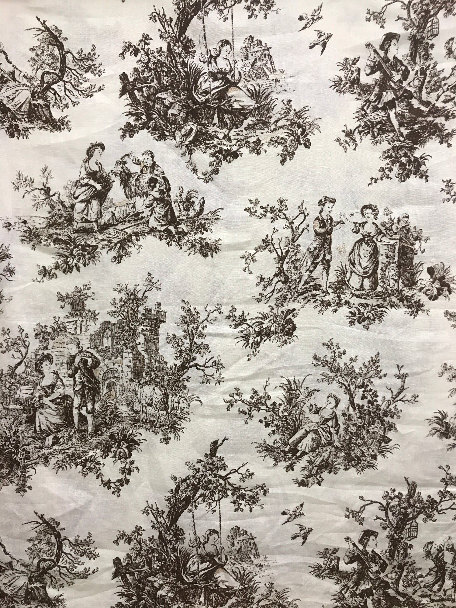 PRINT-COUNTRY TOILE