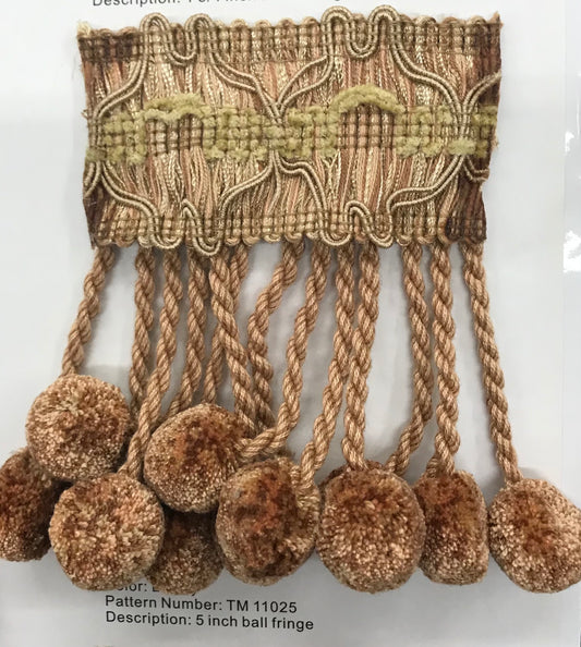The Americana- A 5 INCH BALL FRINGE