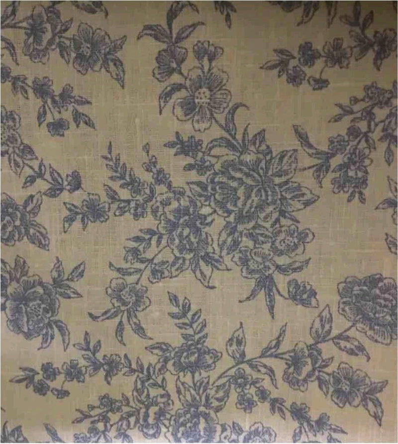 PRINT-FLORAL TOILE
