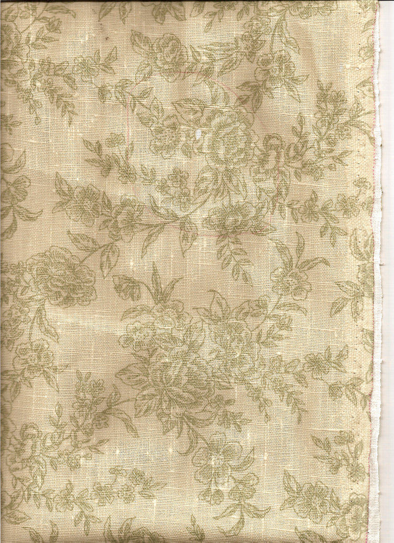 PRINT-FLORAL TOILE