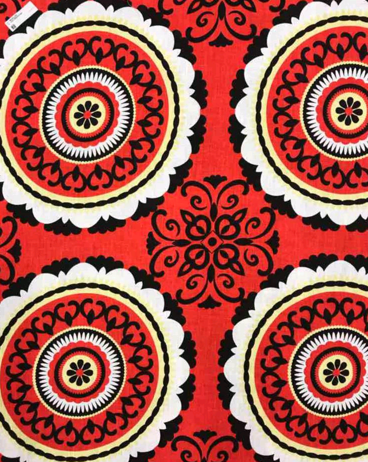PRINT-MEDALLION- Prints fabrics by the yard: Noveltexfabrics.com
