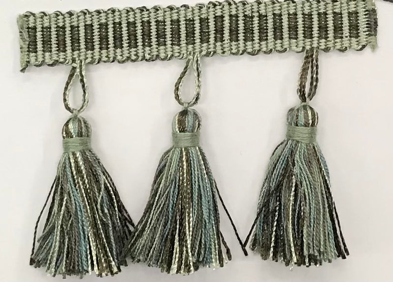 The Natalie-3 1/2  INCH TASSEL  FRINGE (SMALL)