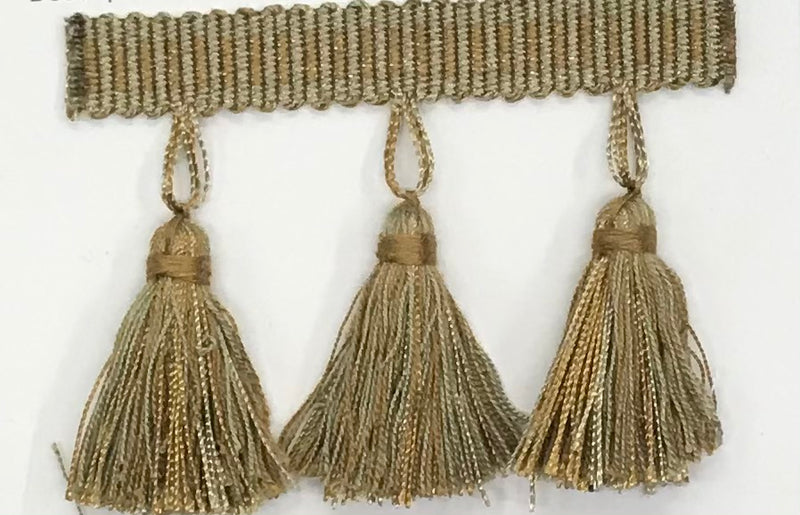 The Natalie-3 1/2  INCH TASSEL  FRINGE (SMALL)
