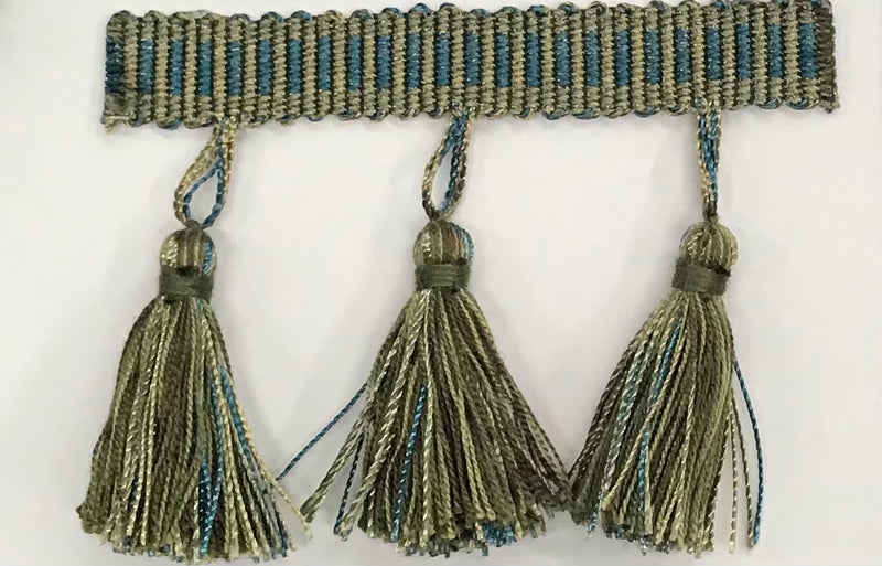The Natalie-3 1/2  INCH TASSEL  FRINGE (SMALL)