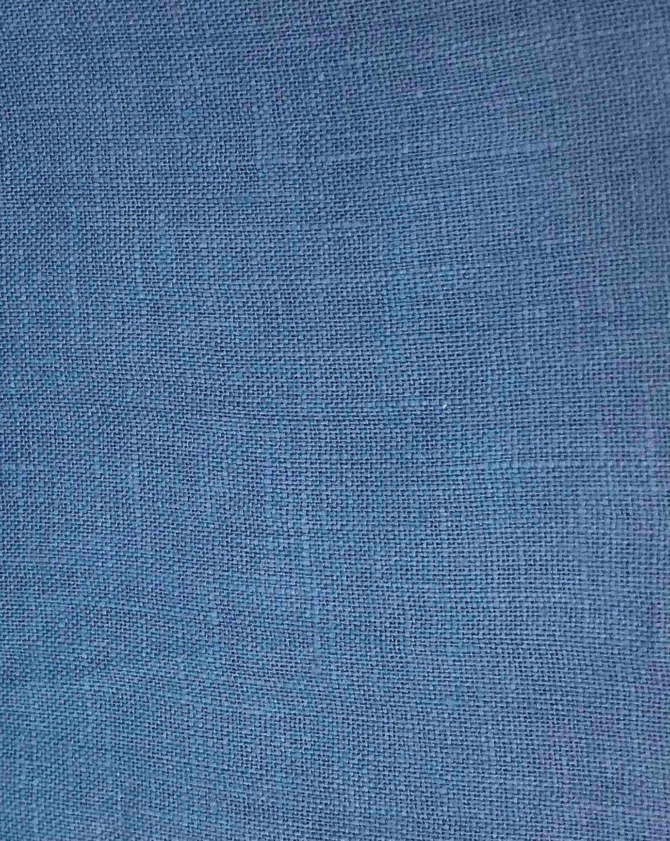 Milano Space Blue-Linen Prewashed 55/57" Approximate 4.5 oz. - Noveltex-Linen-Fabric Store