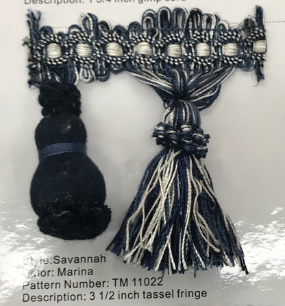 The Americana-A 3 1/2 INCH TASSEL FRINGE
